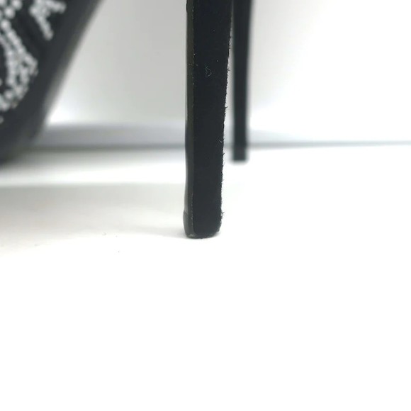 Salvatore Ferragamo Fiore Mosaic Beaded Pumps Size 10 Pointed Toe Heels - Picture 7 of 12